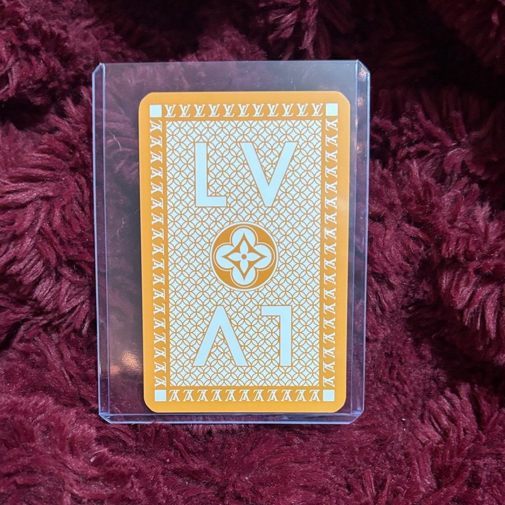 Authentic LV Playing Card 3 of♦️